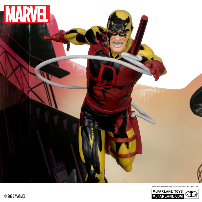 Marvel Collection WV3: Daredevil Issue #600 Scene Figure Platinum Edition - 1:10 Scale