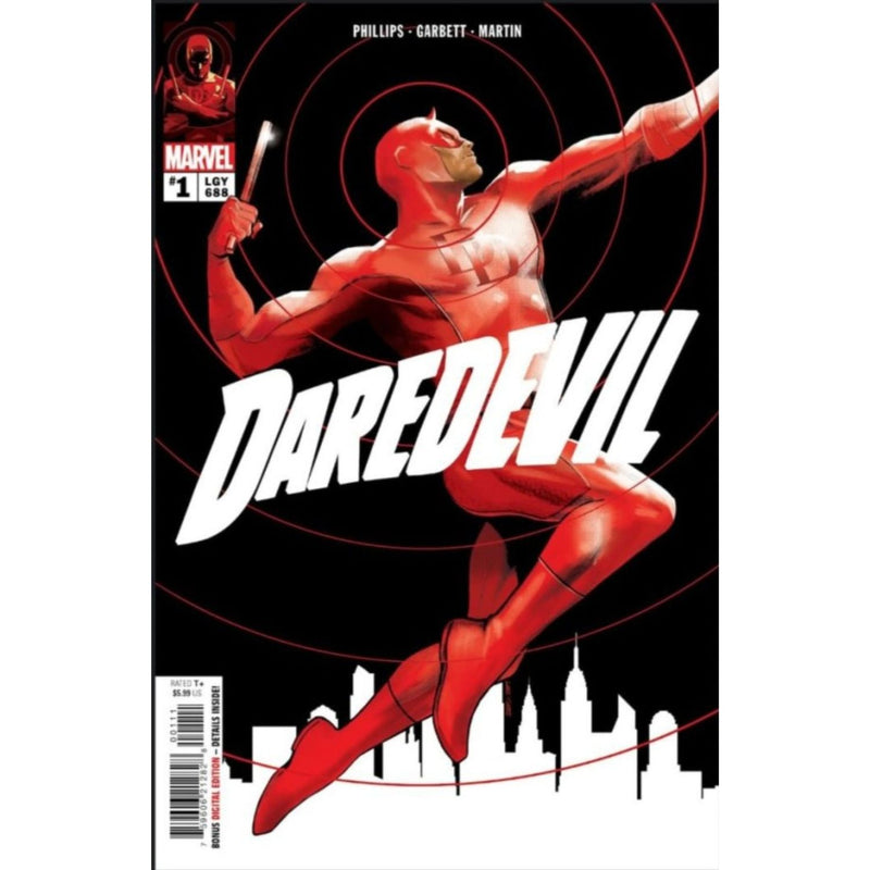 Daredevil: #1 [Lee Garbett CVR A] 2026 Comics Marvel Comics