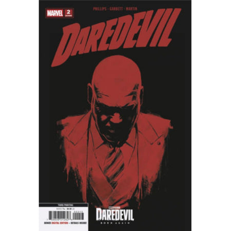 Daredevil: #2 [Marvel Television 3rd Print CVR K] 2026 Comics Marvel Comics