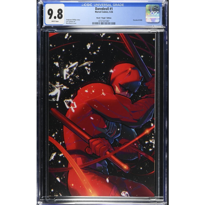Daredevil: #1 [Rose Besch CGC 9.8 - 1:100] 2026