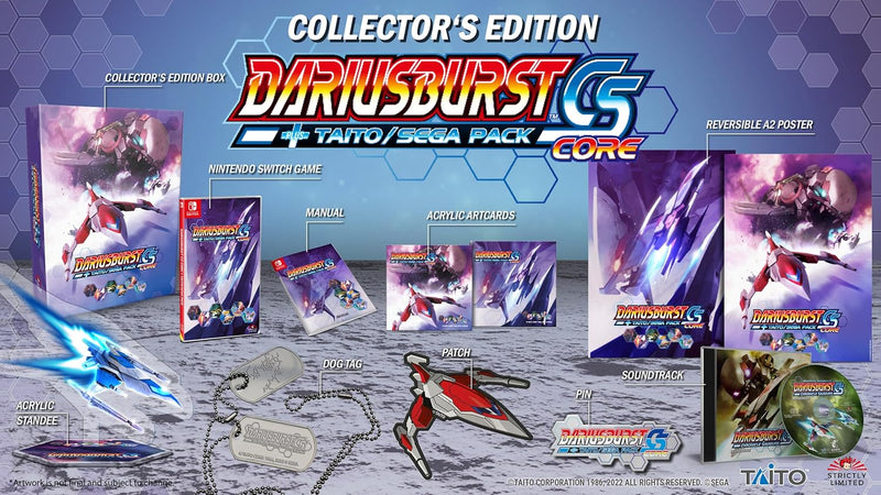 Darius Burst: CS Core + Taito/Sega Pack Collector's Edition [Nintendo Switch] Nintendo Switch Video Game TAITO