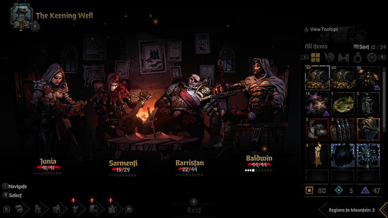 Darkest Dungeon II [Nintendo Switch] Nintendo Switch Video Game Skybound Games   