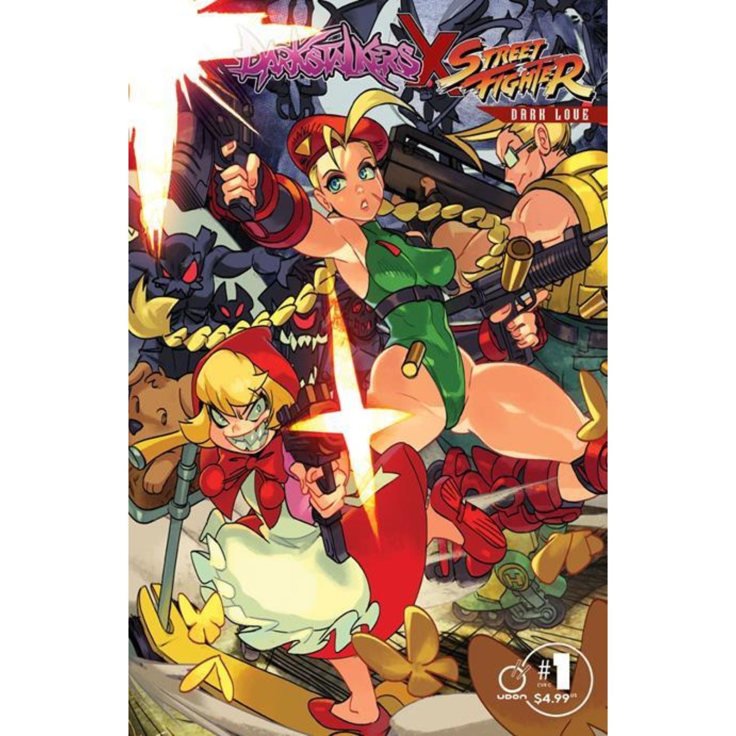 Darkstalkers X Street Fighter Dark Love: #1 [Alex Ahad CVR C - 1:5