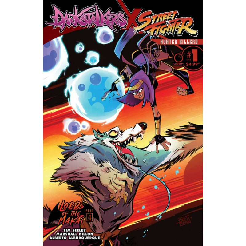 Darkstalkers X Street Fighter Hunter Killers: #1 [Brett Bean CVR B] 2026 Comics Udon Entertainment