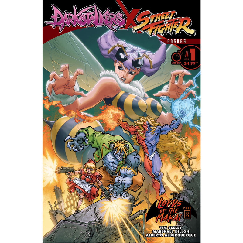 Darkstalkers X Street Fighter Rogues: #1 [Alberto Alburquerque CVR A] 2025 Comics Udon Entertainment