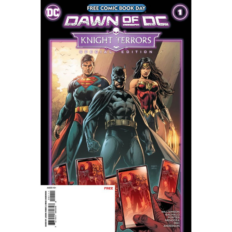 Dawn of DC Knight Terrors Special Edition: #1 [Dan Mora FCBD] 2023 Comics DC Comics