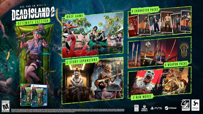 Dead Island 2 - Ultimate Edition [Xbox One/Xbox Series X] Xbox Series X Video Game Deep Silver   