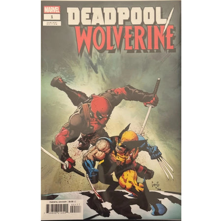 Deadpool Wolverine: #1 [Greg Capullo CVR I - 1:50] 2025 Comics Marvel Comics