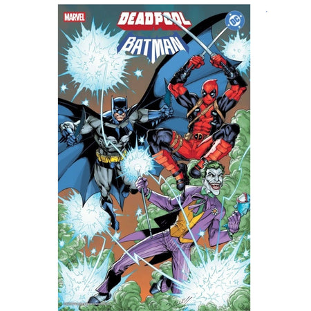 Deadpool/Batman: #1 [Mark Bagley Foil CVR B] 2025 Comics Marvel Comics