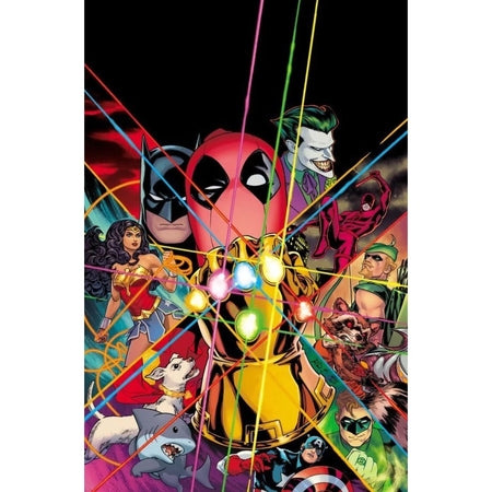 Deadpool/Batman: #1 [Russell Dauterman 3rd Printing - 1:25] 2025 Comics Marvel Comics