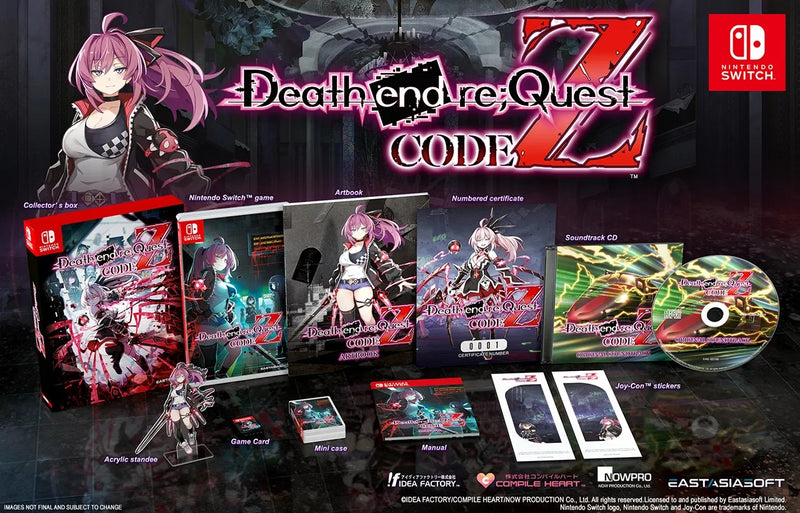 Death end re;Quest Code Z - Limited Edition [Nintendo Switch] Nintendo Switch Video Game EastAsiaSoft