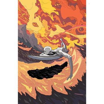 Death of the Silver Surfer: #1 [Tradd Moore 2nd Print Virgin - 1:25] 2025 Comics Marvel Comics