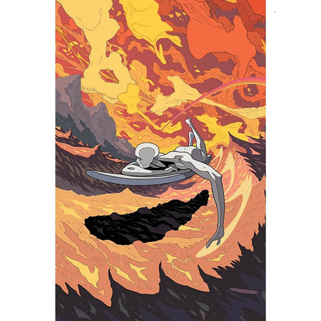 Death of the Silver Surfer: #1 [Tradd Moore 2nd Print Virgin - 1:25] 2025 Comics Marvel Comics