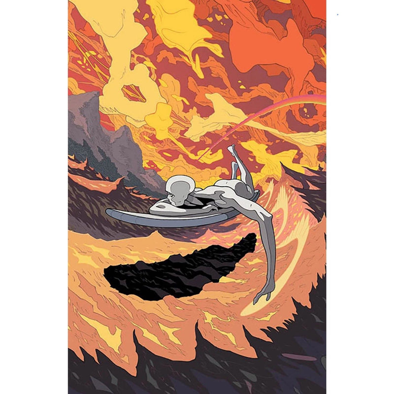 Death of the Silver Surfer: #1 [Tradd Moore 2nd Print Virgin - 1:25] 2025 Comics Marvel Comics