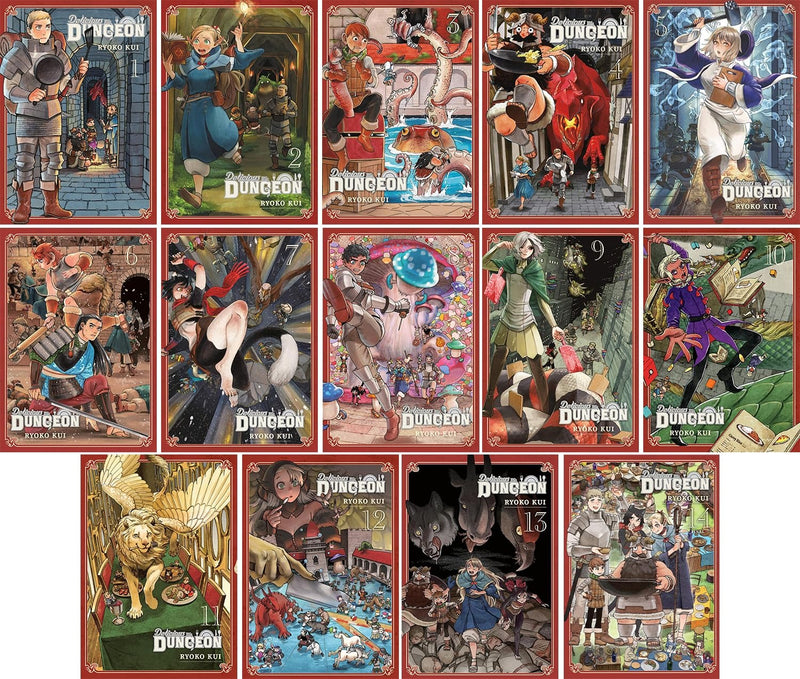 Delicious in Dungeon: The Complete Box Set - Vol. 1 - 14 Manga Yen Press