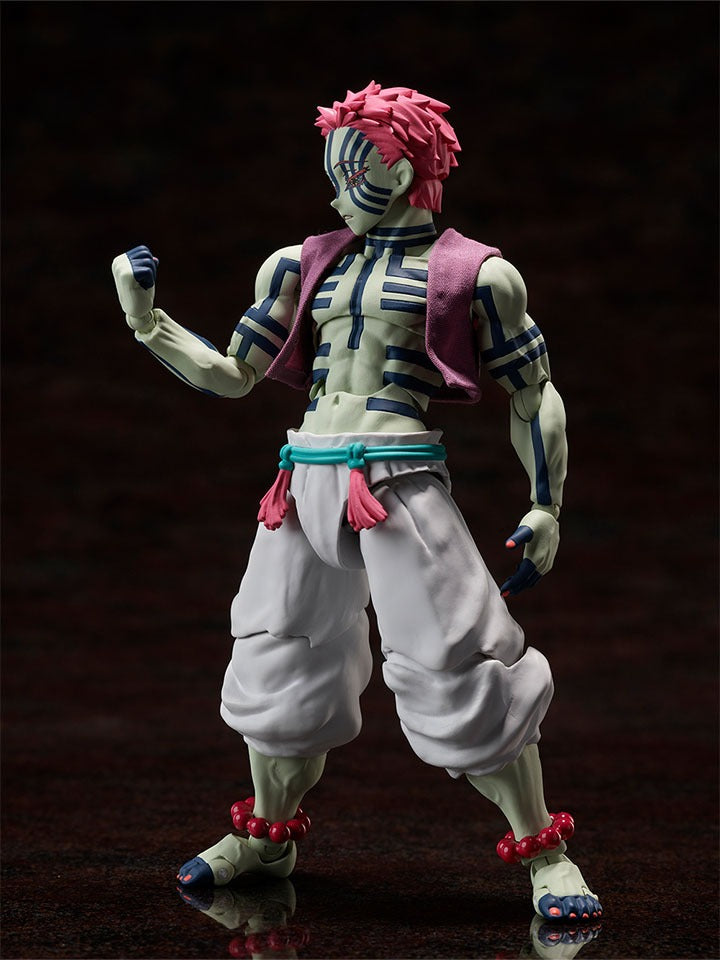 BUZZmod. Demon Slayer: Kimetsu no Yaiba - Akaza 1/12 Figure Toys & Games Aniplex of America