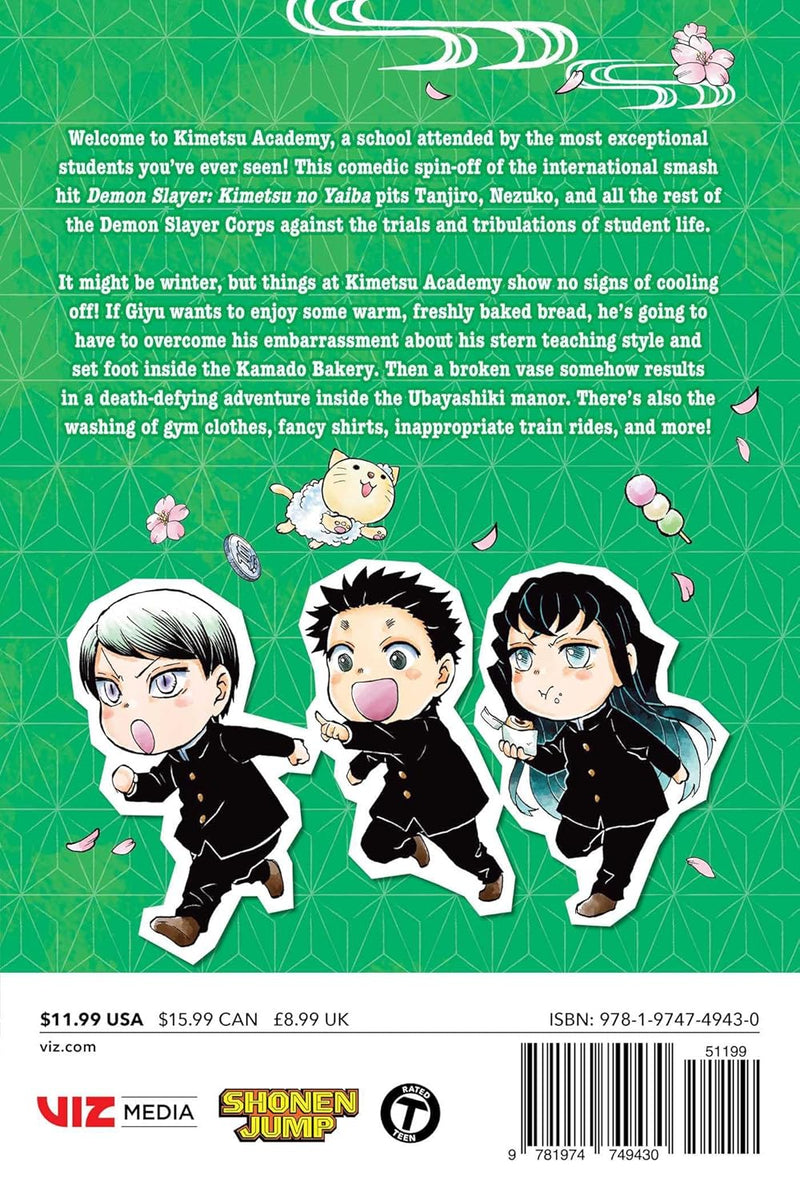 Demon Slayer Kimetsu Academy: Volume 4 Manga Viz Media