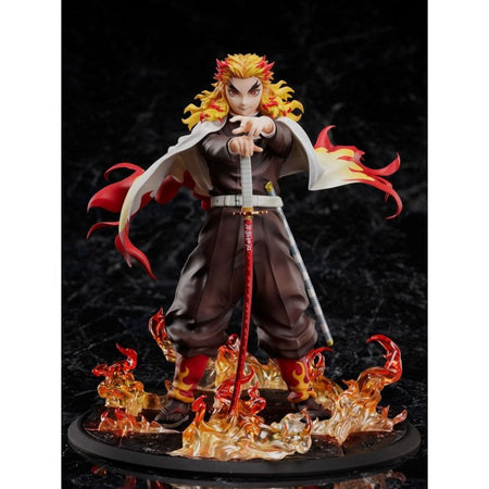 Demon Slayer: Kimetsu no Yaiba - Mugen Train Kyojuro Rengoku Figure Toys & Games Aniplex of America