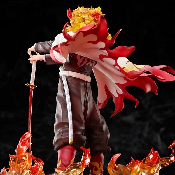 Demon Slayer: Kimetsu no Yaiba - Mugen Train Kyojuro Rengoku Figure Toys & Games Aniplex of America