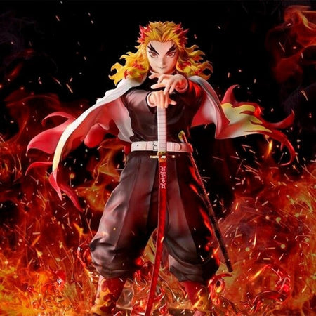 Demon Slayer: Kimetsu no Yaiba - Mugen Train Kyojuro Rengoku Figure Toys & Games Aniplex of America