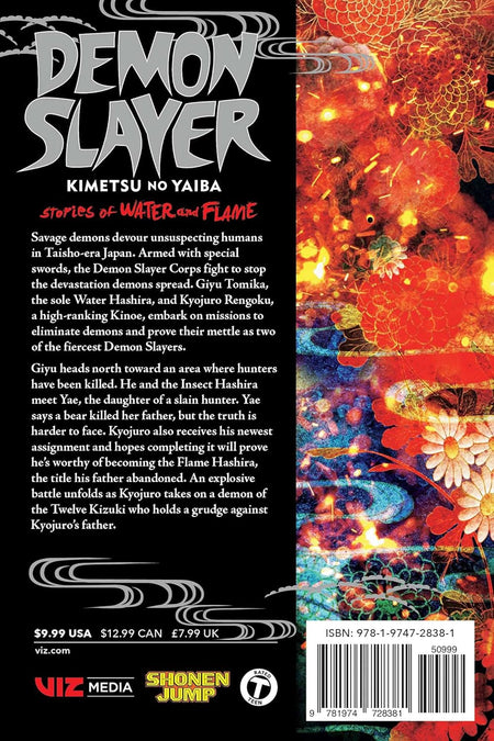 Demon Slayer: Kimetsu no Yaiba - Stories Of Water and Flame Manga Viz Media