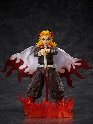 BUZZmod. Demon Slayer: Kimetsu no Yaiba - Kyojuro Rengoku 1/12 Version 2 Scale Action Figure Toys & Hobbies Aniplex of America