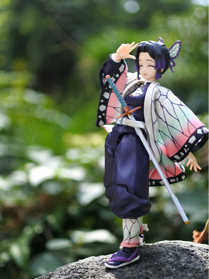 BUZZmod. Demon Slayer: Kimetsu no Yaiba, Shinobu Kocho 1/12 Scale Action Figure Toys & Hobbies Aniplex of America