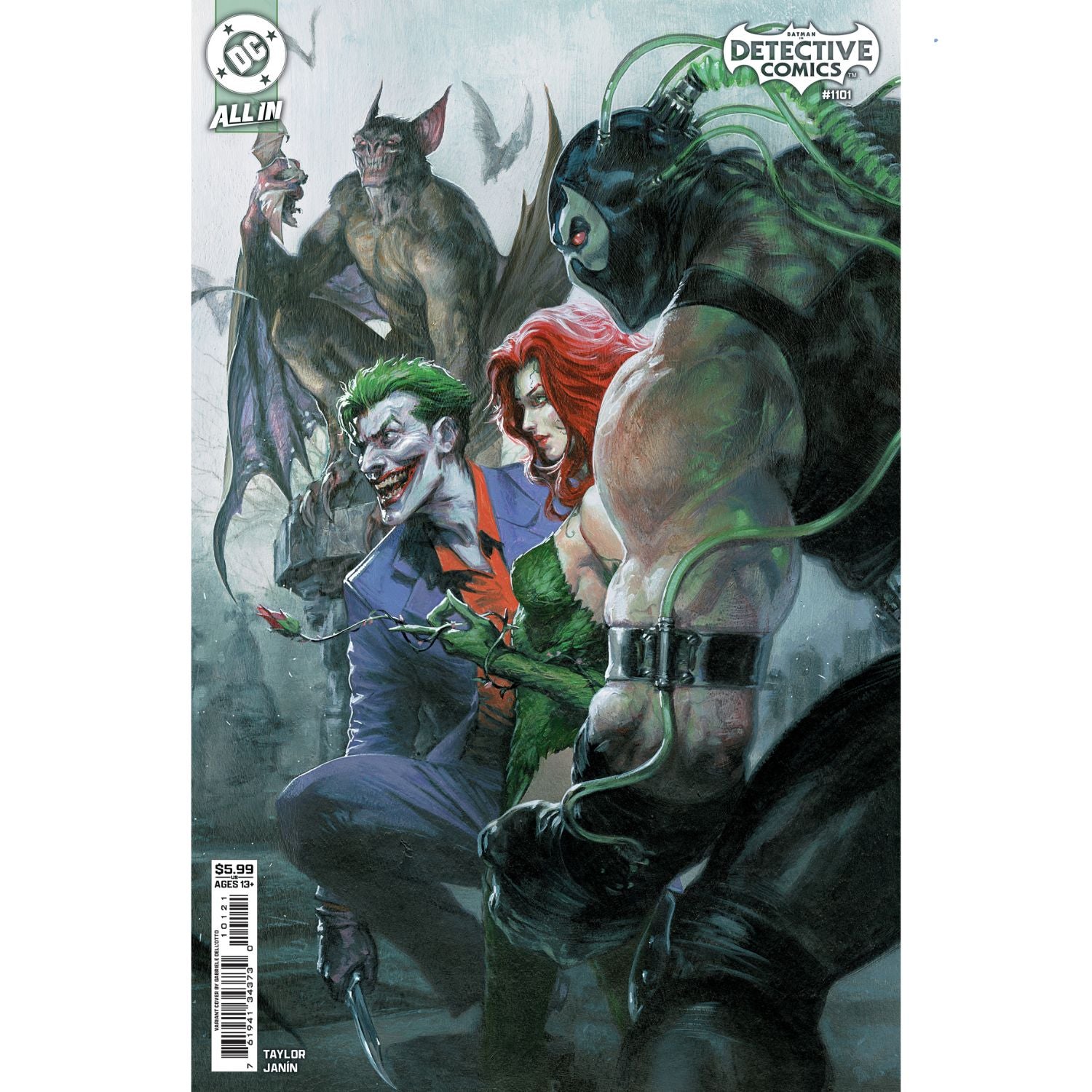 Detective Comics: #1101 [Dell'Otto CVR B] 2025 Comics DC Comics
