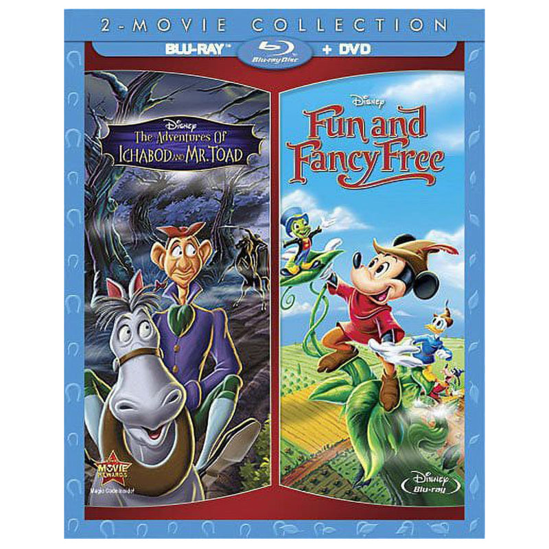 Disney's The Adventure of Ichabod Mr. Toad / Fun Fancy [Blu-Ray 2-Movie Collection] Blu-Ray Collector Disney