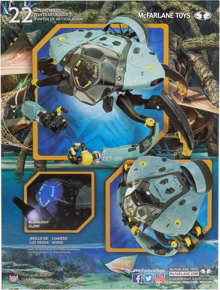 Disney Avatar The Way of Water: Amp Suit - Mega Action Figure Toys & Games McFarlane Toys