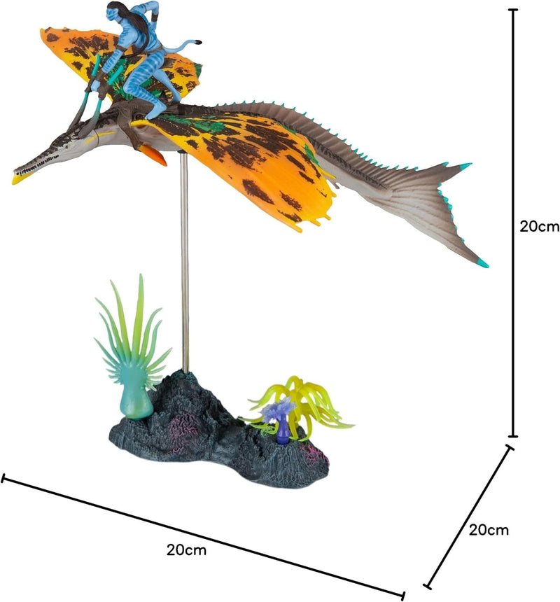 Disney Avatar: The Way of Water - Jake Sully and Skimwing Toys & Games McFarlane Toys