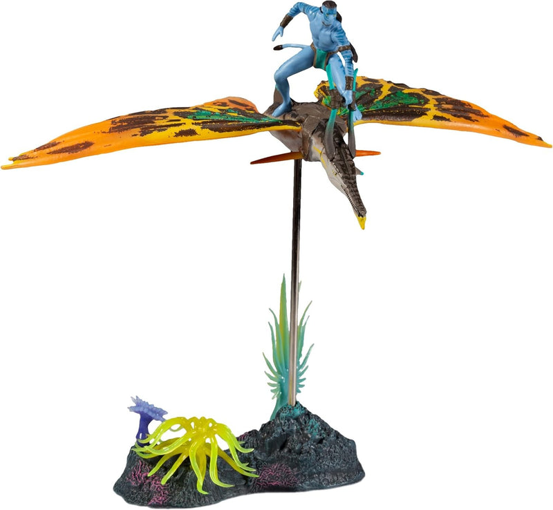 Disney Avatar: The Way of Water - Jake Sully and Skimwing Toys & Games McFarlane Toys