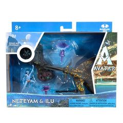 Disney Avatar: The Way of Water - Neteyam & Ilu Toys & Games McFarlane Toys