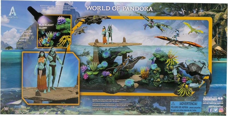 Disney Avatar: World of Pandora - Metkayina Reef Tonowari and Ronal Toys & Games McFarlane Toys