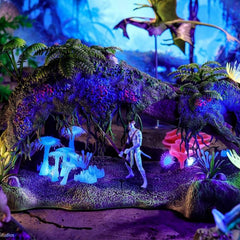 Disney Avatar: World of Pandora - Omatikaya Rainforest and Jake Sully Toys & Games McFarlane Toys