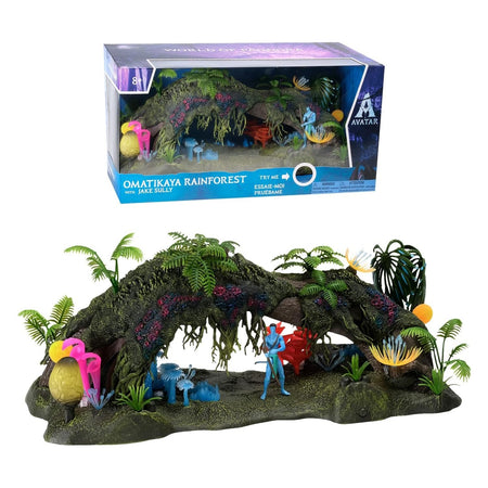 Disney Avatar: World of Pandora - Omatikaya Rainforest and Jake Sully Toys & Games McFarlane Toys