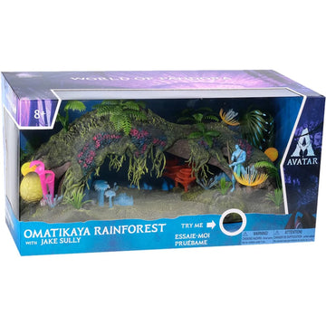Disney Avatar: World of Pandora - Omatikaya Rainforest and Jake Sully Toys & Games McFarlane Toys