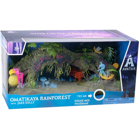 Disney Avatar: World of Pandora - Omatikaya Rainforest and Jake Sully Toys & Games McFarlane Toys