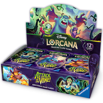 Disney Lorcana TCG: Attack of the Vine Booster Box Card Game Ravensburger