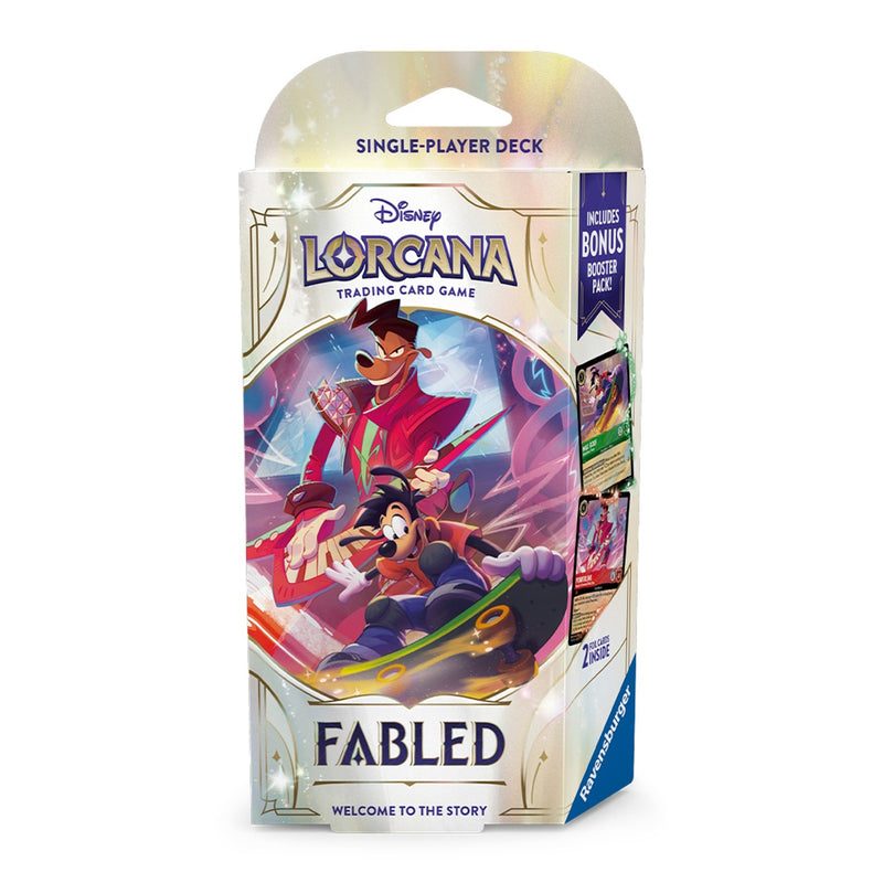Disney Lorcana TCG: Fabled Starter Deck - Emerald/Ruby Card Game Ravensburger
