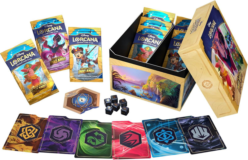 Disney Lorcana TCG: Into the Inklands Illumineer's Trove [SET 3] Card Game Ravensburger