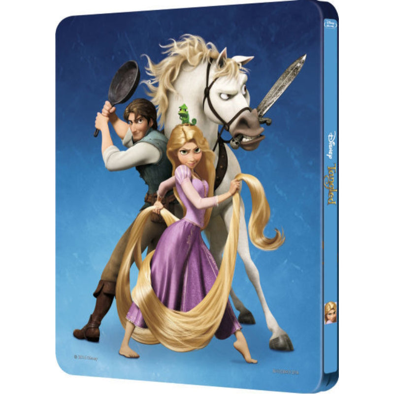 Disney Tangled - Steelbook [3D + 2D Blu-Ray] Blu-Ray 3D Movie Disney   