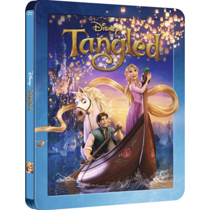 Disney Tangled - Steelbook [3D + 2D Blu-Ray] Blu-Ray 3D Movie Disney   