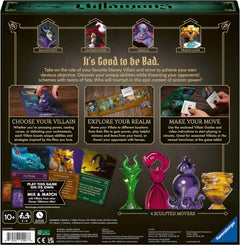 Disney Villainous: Introduction To Evil [Includes Lorcana Promo Card] [Board Game 2-4 Players] Board Game Ravensburger