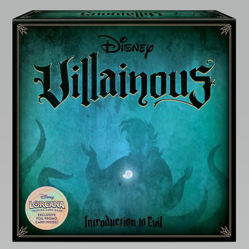 Disney Villainous: Introduction To Evil [Includes Lorcana Promo Card] [Board Game 2-4 Players] Board Game Ravensburger
