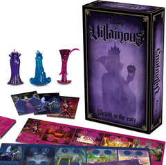 Disney Villainous: Wicked to the Core: Stand-Alone & Expansion [Board Game 2-4 Players] Board Game Ravensburger
