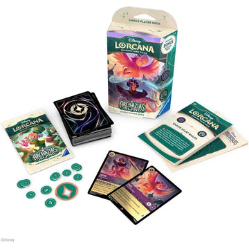Disney Lorcana TCG: Archazia's Island Starter Deck - Amethyst & Steel Card Game Ravensburger