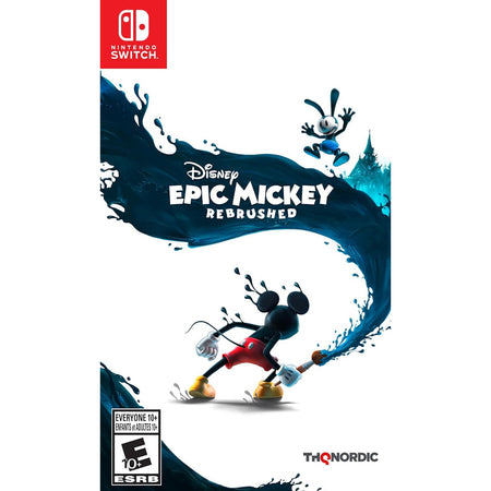 Disney Epic Mickey: Rebrushed [Nintendo Switch] Nintendo Switch Video Game THQ Nordic   