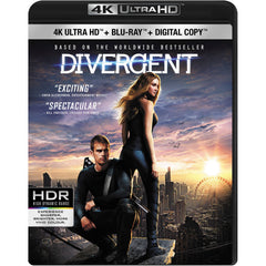 Divergent [Blu-Ray + 4K UHD] Blu-Ray 4K Movie EOne   