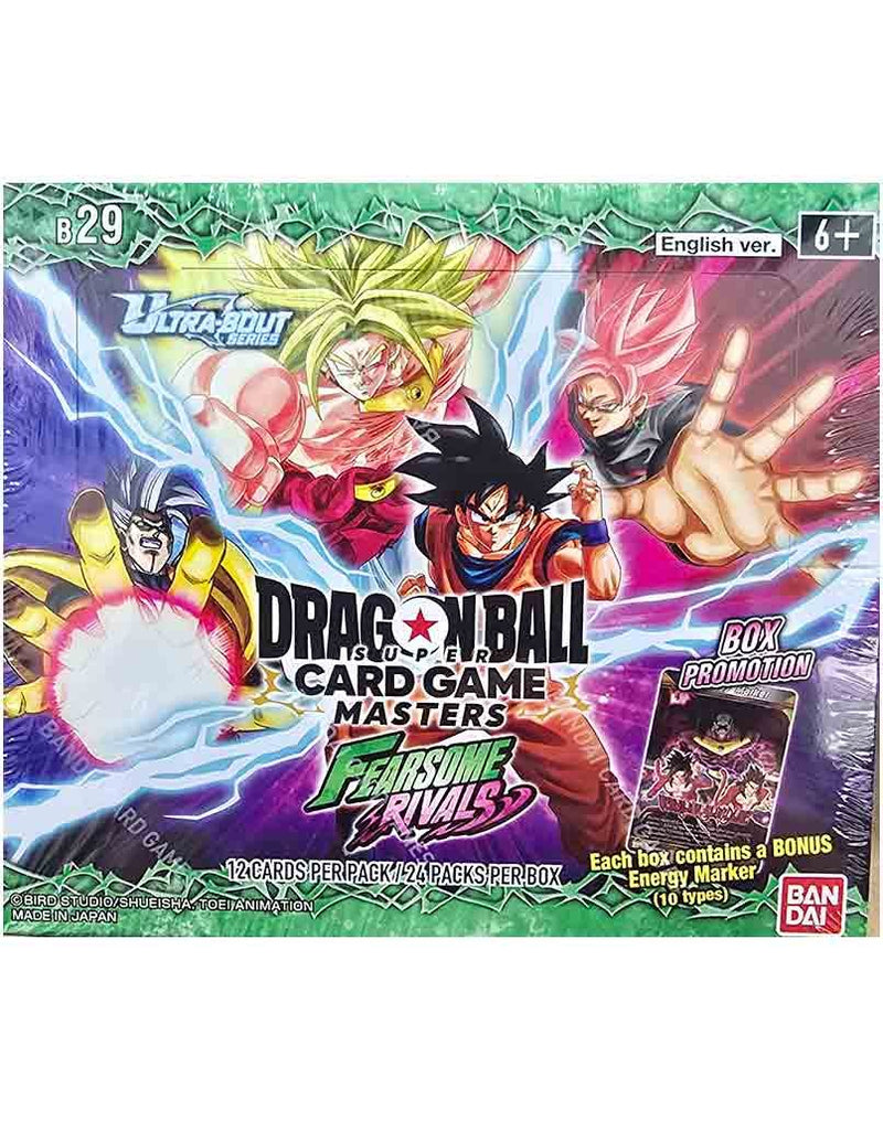 Dragon Ball Super TCG: Ultra Bout Fearsome Rivals Booster Box [B29] - 24 Packs Card Game Bandai Namco